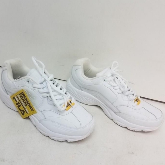 Fila Memory Workshift SR White Women’s 10 - Picture 1 of 6